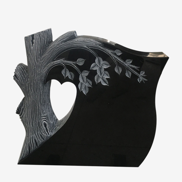 Pierre tombale de gravure au laser en gros d'usine de la Chine